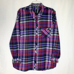 EDDIE BAUER Plaid Classic Fit Flannel Shirt